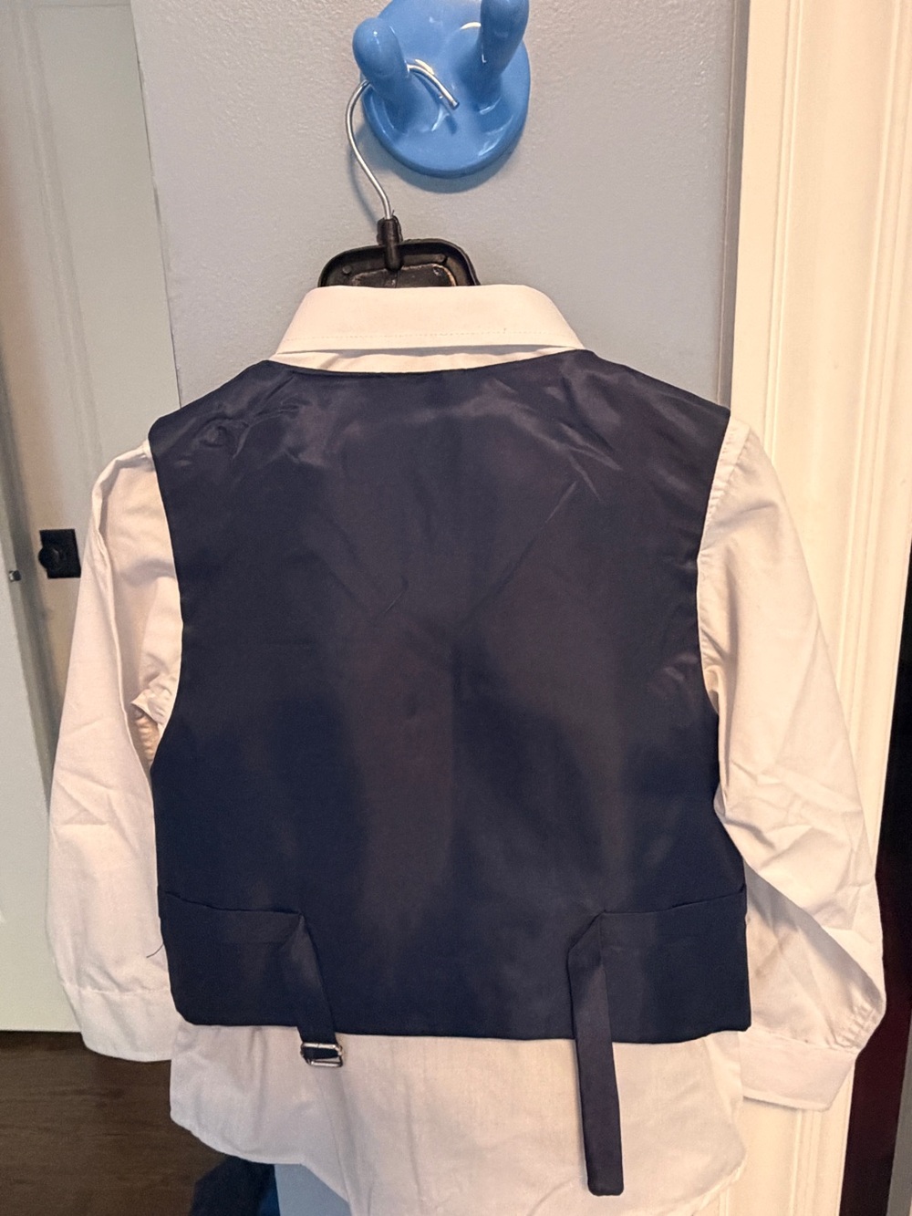 Ollie’s Place Classic White Button-Down Shirt with vest and pants set - NWT - Picture 5 of 5